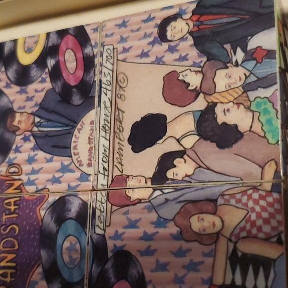 Letter From Home Lambert & Samborski LE 465/700 Wood Block Puzzle - Picture 3 of 6